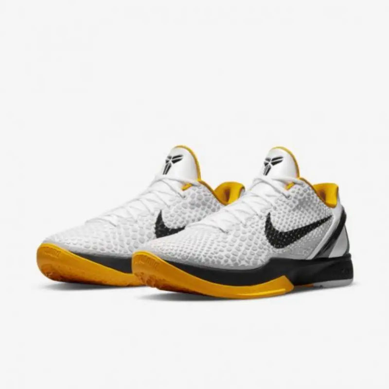 Kobe 6 Protro Playoff Pack White Del Sol